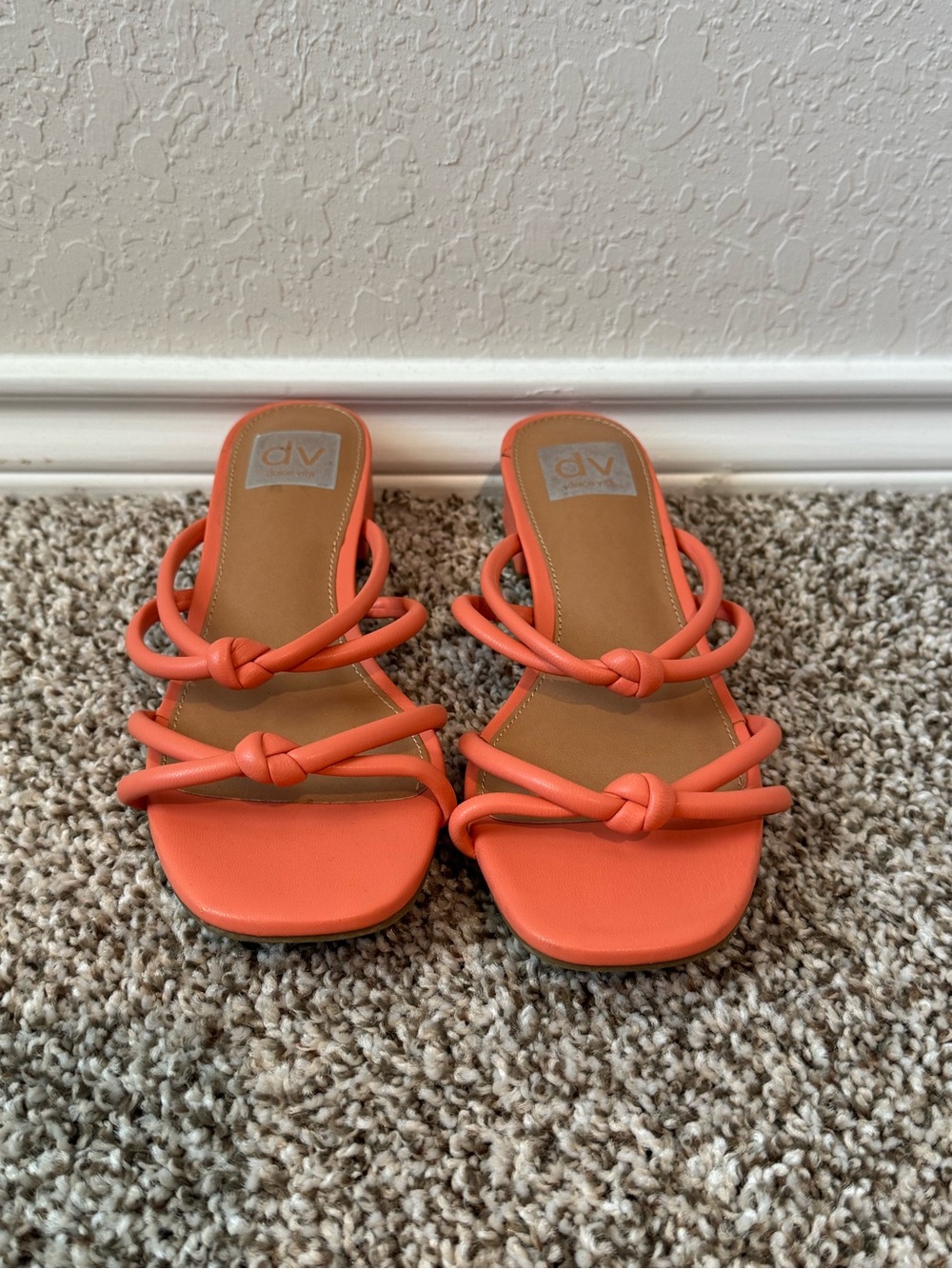 DV by Dolce Vita Coral Knot-Strap Slide Mules